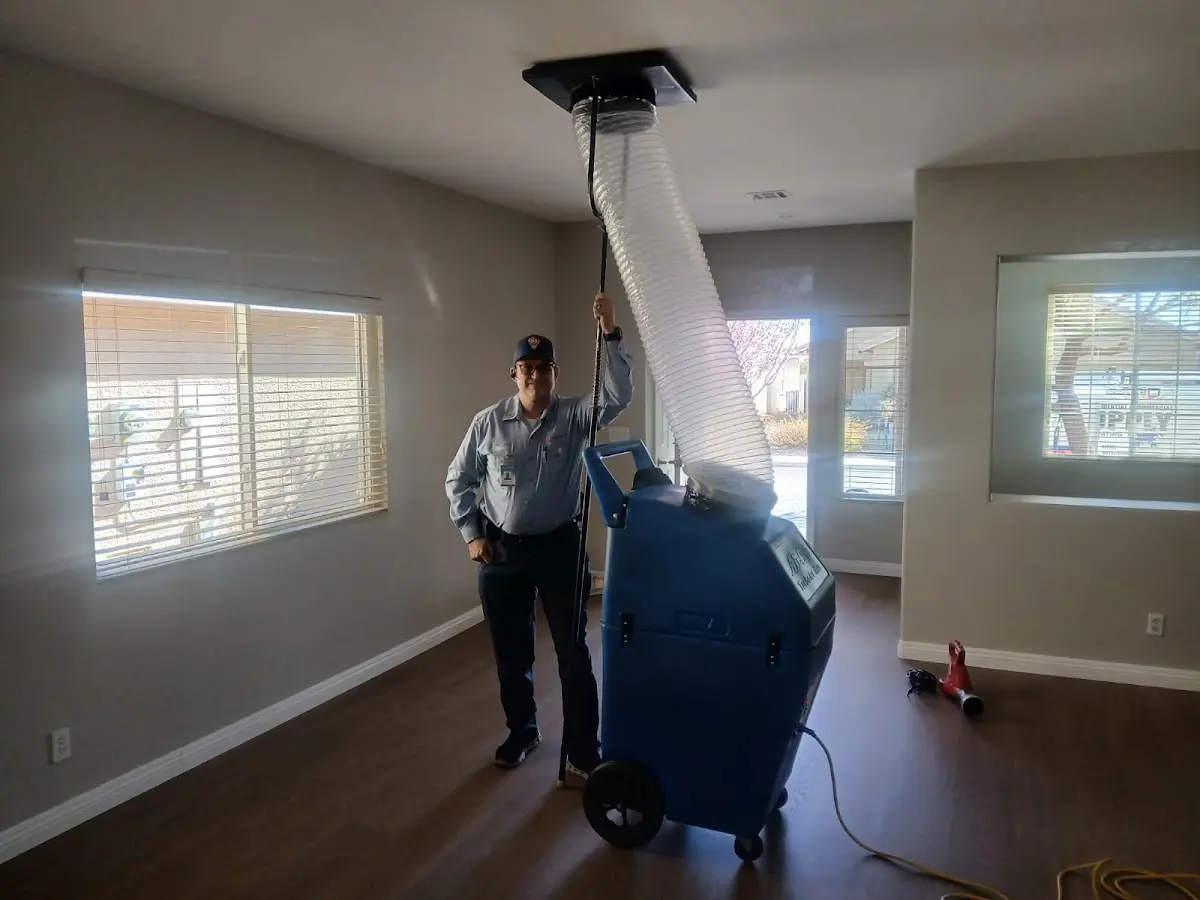 Professional Dryer Vent Cleaning work inside a Gresham home
